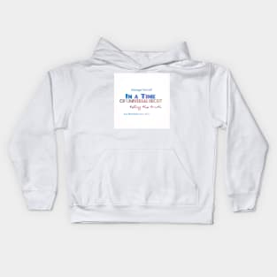 Real patriots spread truth Kids Hoodie